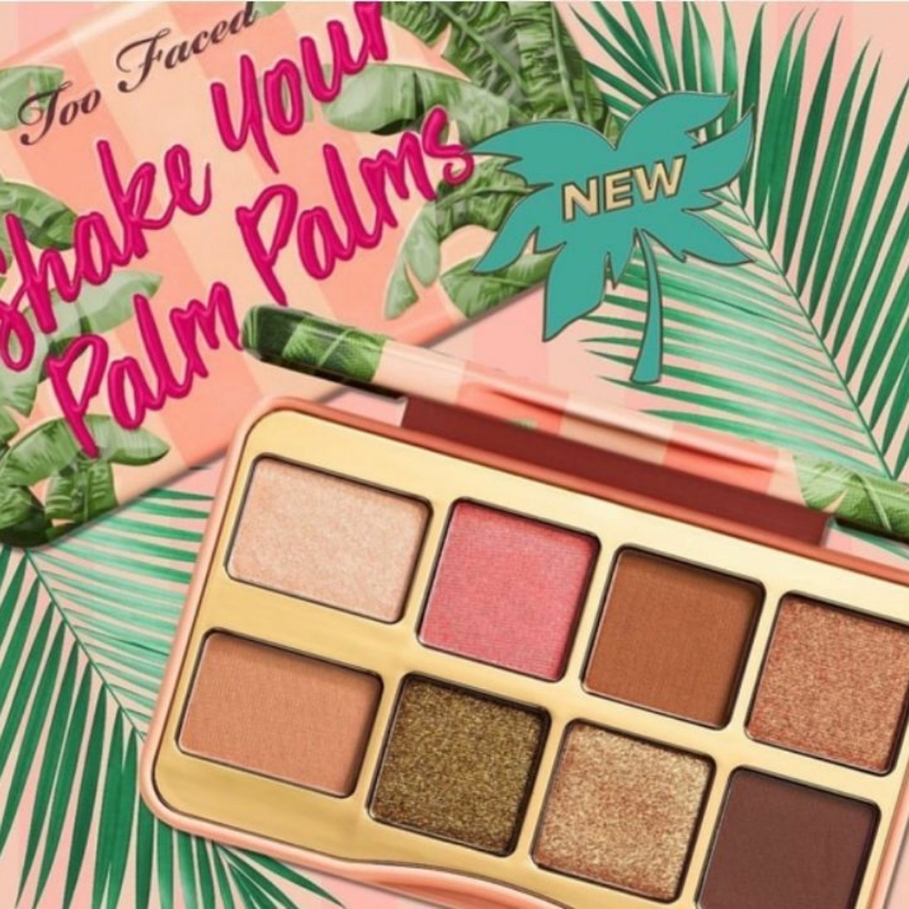 BNIB LE Too Faced Shake Your Palm Palms Eyeshadow